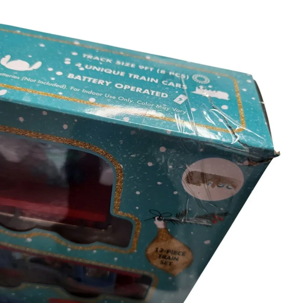 Disney Lilo & Stitch Christmas Holiday Express Ready to Play Train Set